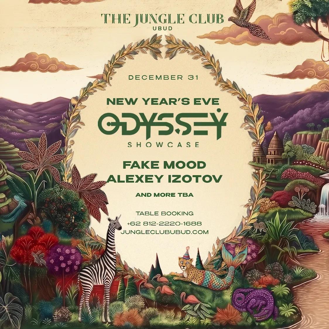 NYE THE JUNGLE CLUB x ODYSSEY previews banner