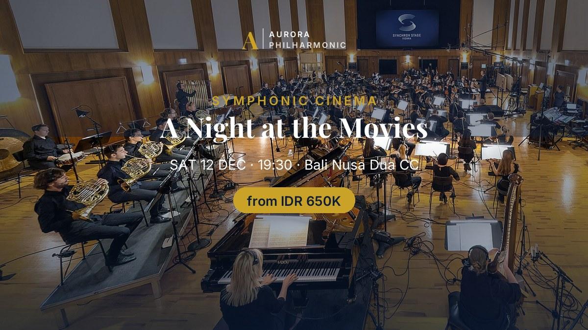 Symphonic Cinema: A Night at the Movies previews banner